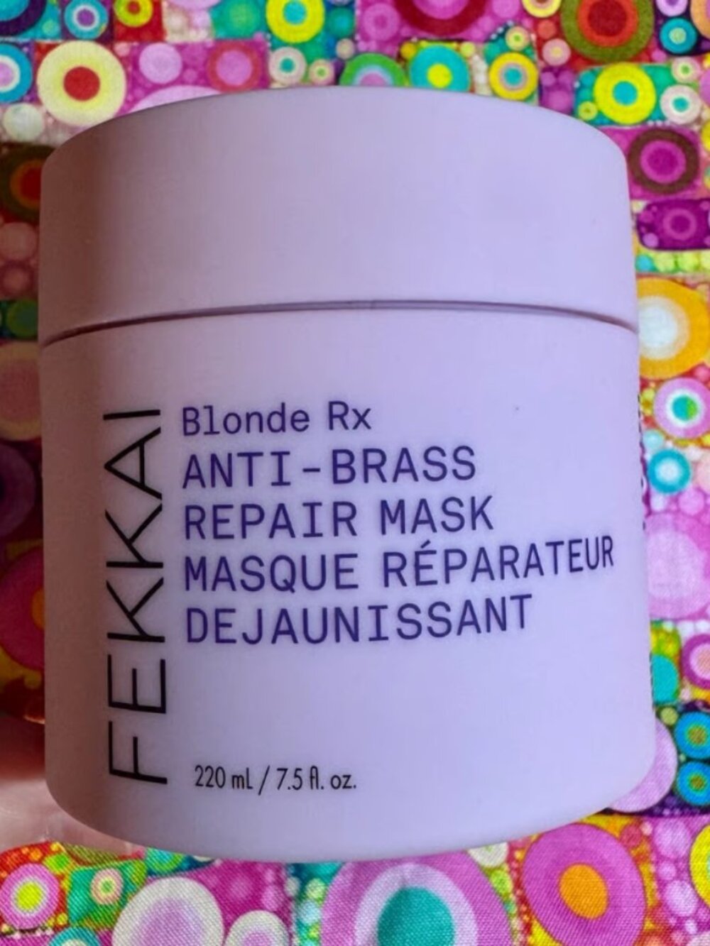 Fekkai Blonde Rx Anti-Brass Repair Mask - 7.5 oz / 220 ML